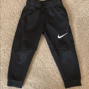 Nike Dri-fit Fleeced Lined Boys Athletic Pants, 3T